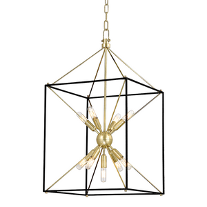 Glendale Lantern | Hudson Valley Lighting - 8916-AGB