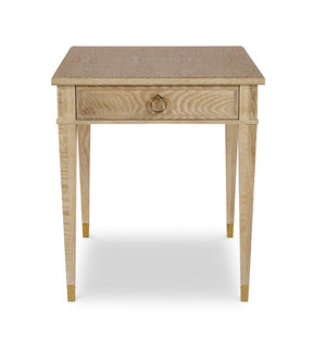 Stocked Side Table - Blonde Cerused | Century Furniture - 89A-624-V1