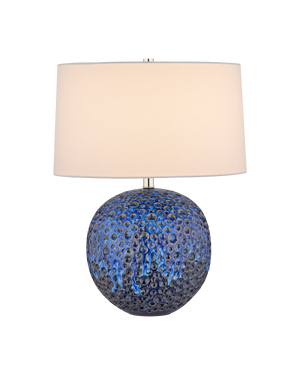 Mantilla Blue Table Lamp | Currey & Co - 6000-1077