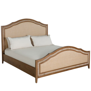 Grand Bermuda Sungkai Wood Classic Bed - King, Sandbar | Gabriella White - SCH-176065