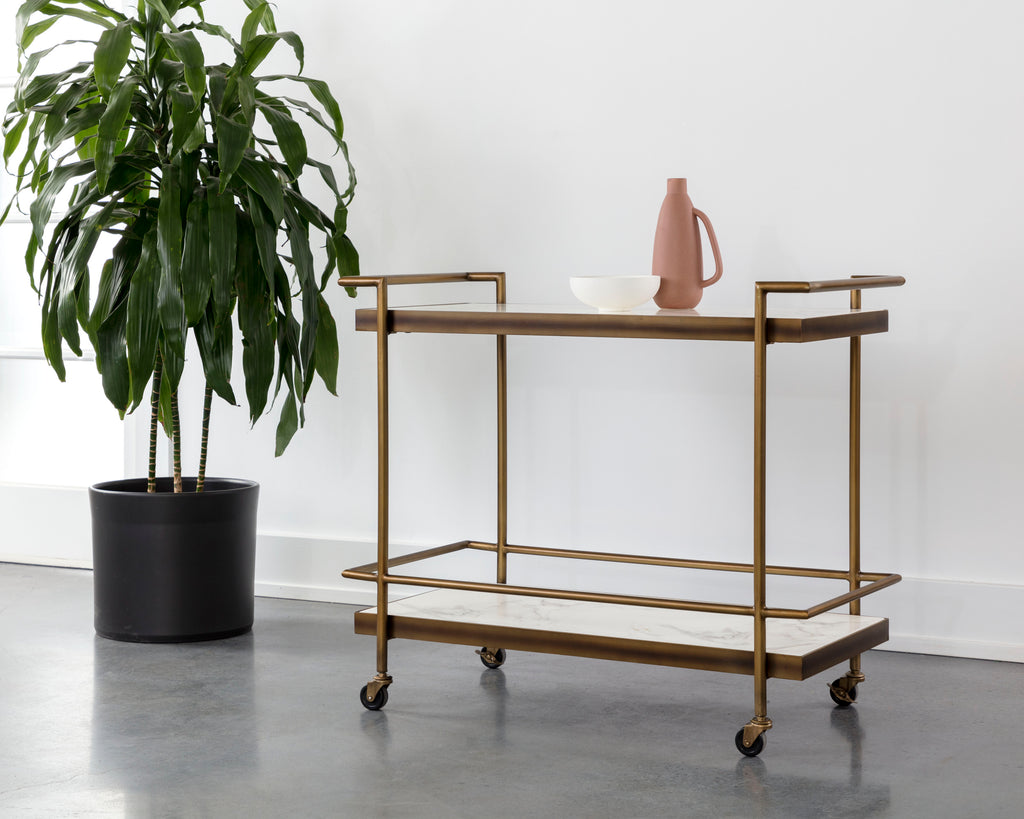Contardi Bar Cart | Sunpan Furniture - 110920