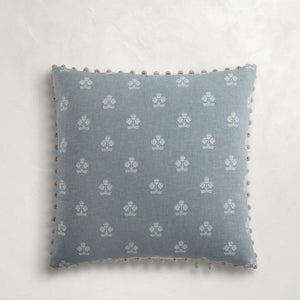 Flower Basket Indoor Throw Pillow | Gabriella White - SCH-G102-202248