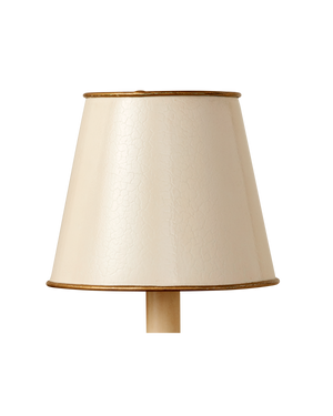 Currey & Co Tole Ivory Tapered Chandelier Shade | 0900-0029