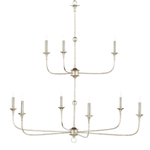 Nottaway Two-Tier Champagne Chandelier | Currey & Co - 9000-1313