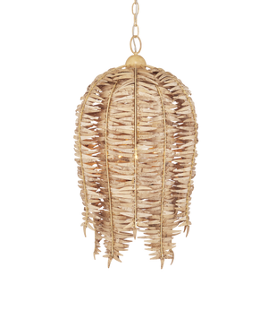 Tiptur Pendant - Beige | Currey & Co - 9000-1251