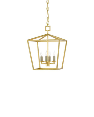 Currey & Co Denison Small Gold Lantern | 9000-0458