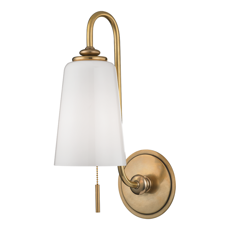 Glover Wall Sconce | Hudson Valley Lighting - 9011-AGB