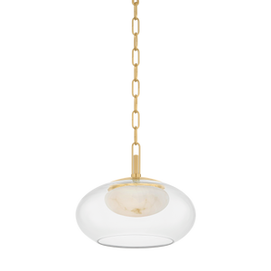 MOORE Pendant - Aged Brass | Hudson Valley Lighting - 9014-AGB