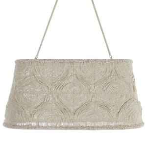 Angelina Wood Winter White Chandelier | Gabriella White - SCH-175459