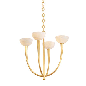 Maywood Chandelier - Vintage Gold Leaf | Hudson Valley Lighting - 9023-VGL