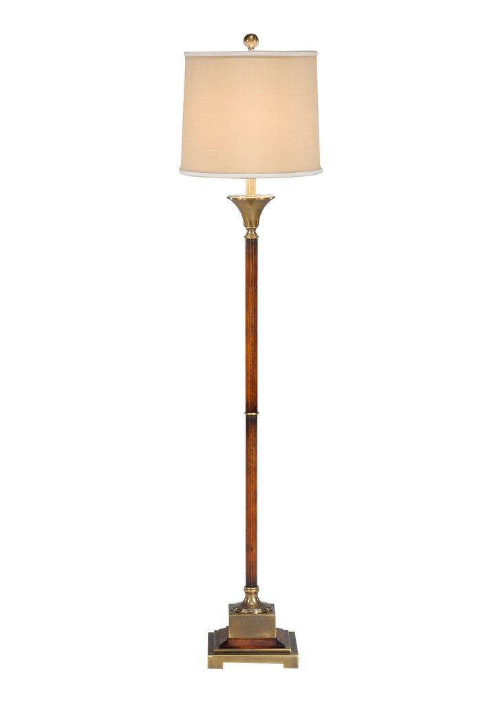 Fluted Wood Floor Lamp | Wildwood - 9119