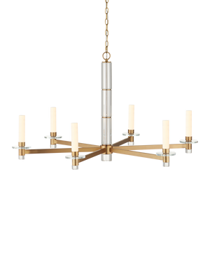 Marcelo Optic Crystal Chandelier | Currey & Co - 9000-1464