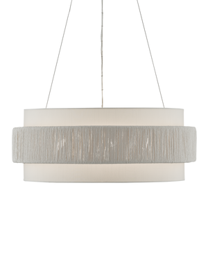 Currey & Co Rousham White Chandelier | 9000-0735