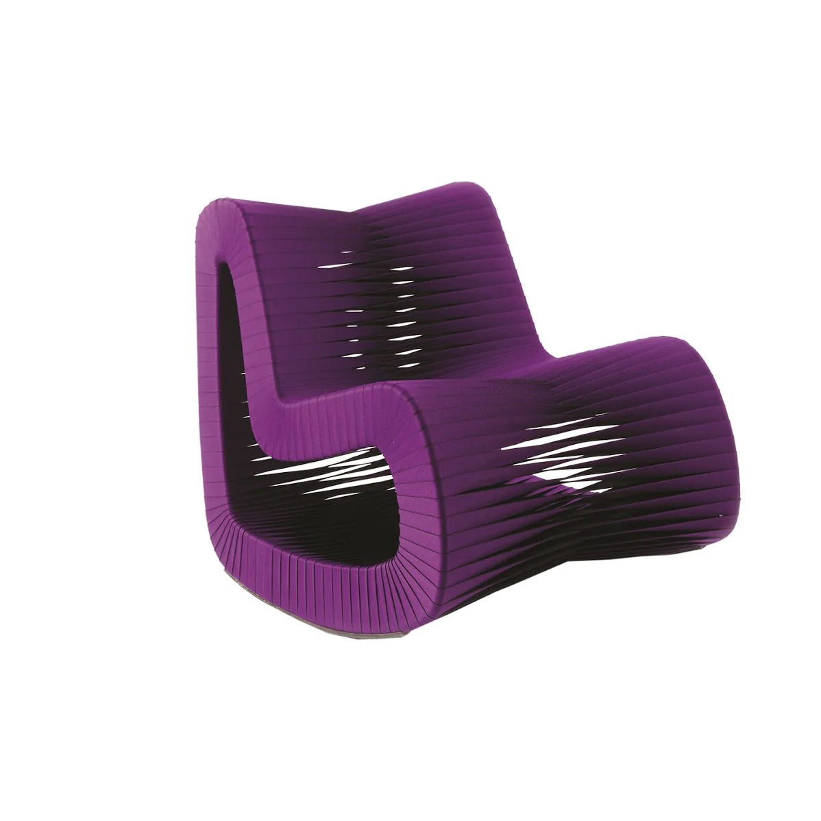 Seat Belt Rocking Chair, Purple | Phillips Collection - B2063PU