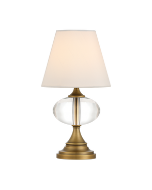 Sashay Brass Cordless Table Lamp | Currey & Co - 6700-0018