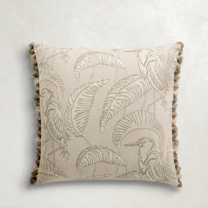 Egret Indoor Throw Pillow | Gabriella White - SCH-G102-202349