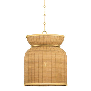 Parkchester Pendant - Aged Brass | Hudson Valley Lighting - 9918-AGB