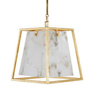 Stacey Metal Champagne Silver Pendant | Gabriella White - SCH-192100