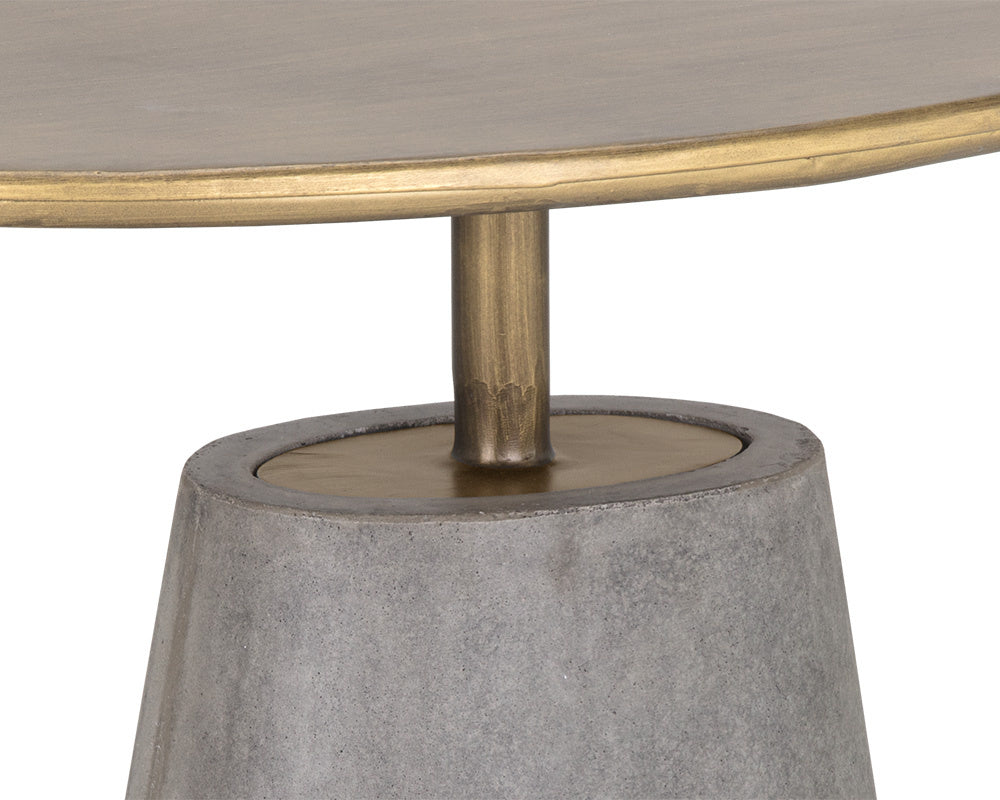 Kadin Side Table - Grey | Sunpan Furniture - 105763