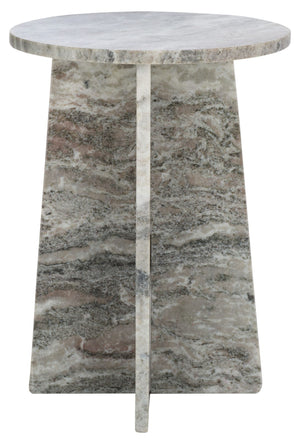 Mariabelle Marble Side Table | Safavieh - ACC3740
