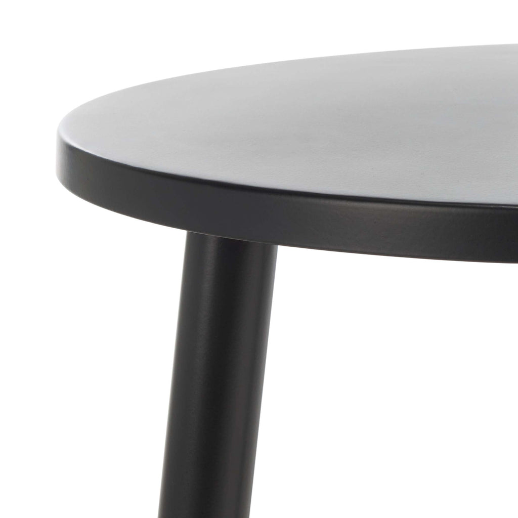 Safavieh Ivitrio Round Accent Table, Black