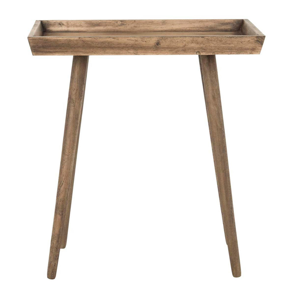 Nonie Tray Accent Table | Safavieh - ACC5701 - Chocolate