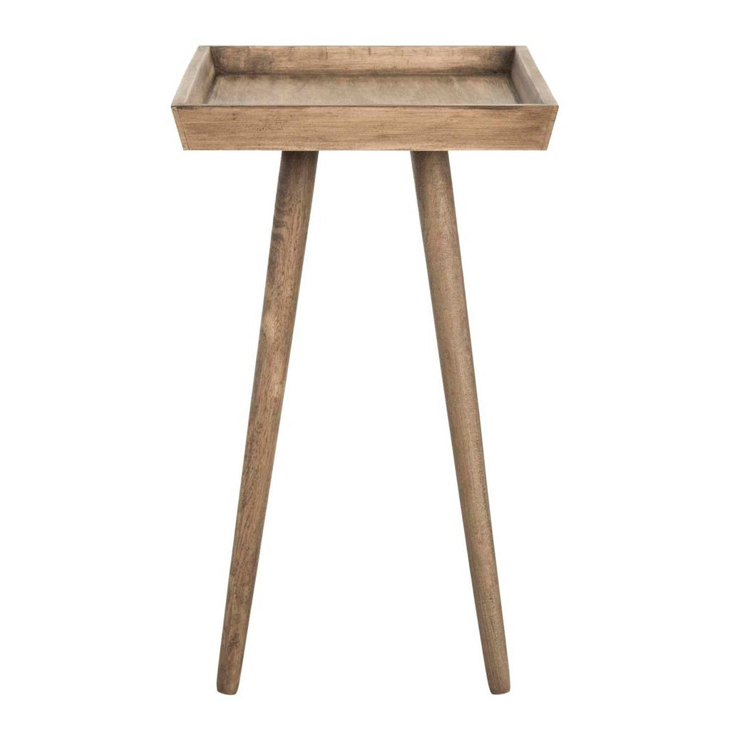 Nonie Tray Accent Table | Safavieh - ACC5701 - Chocolate