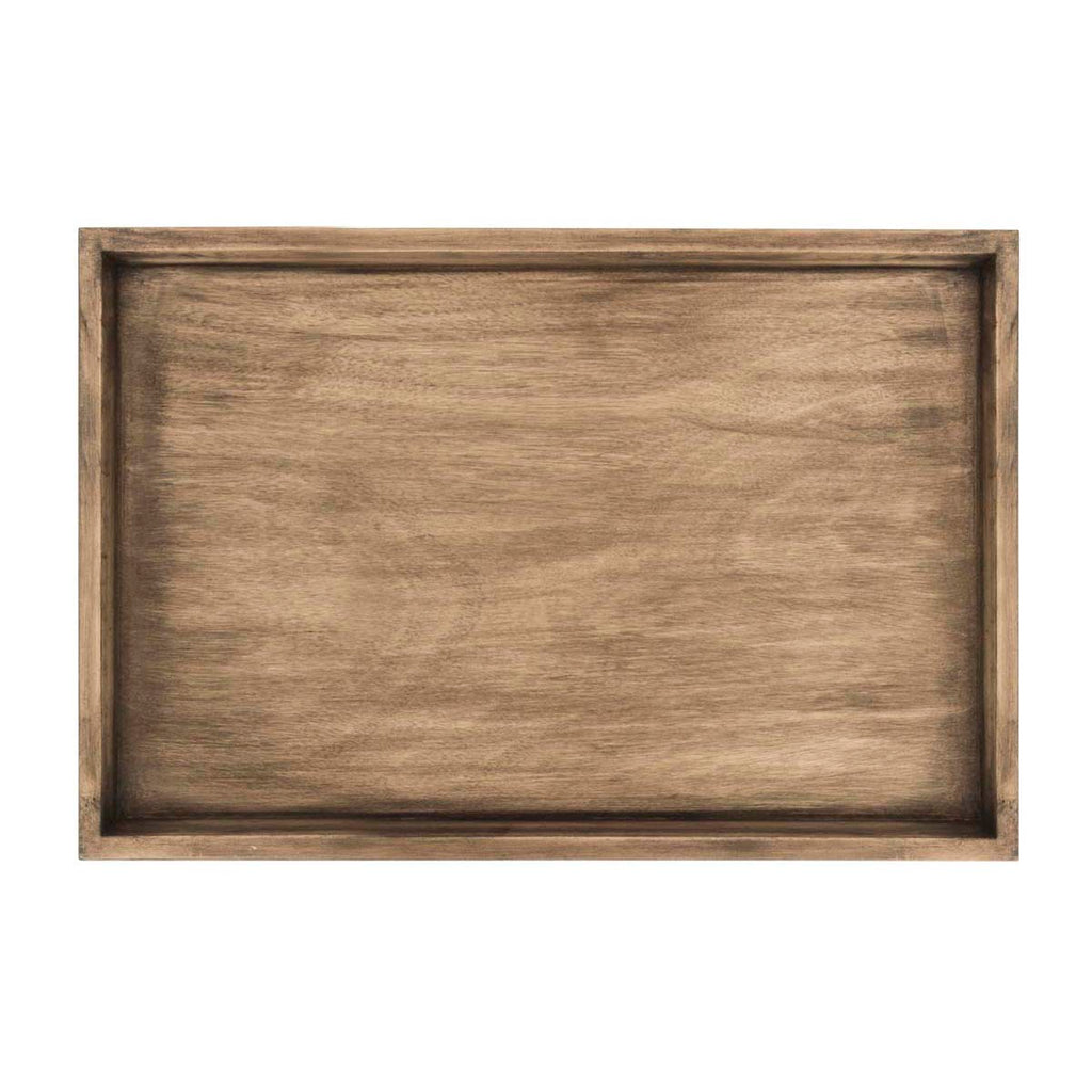 Nonie Tray Accent Table | Safavieh - ACC5701 - Chocolate