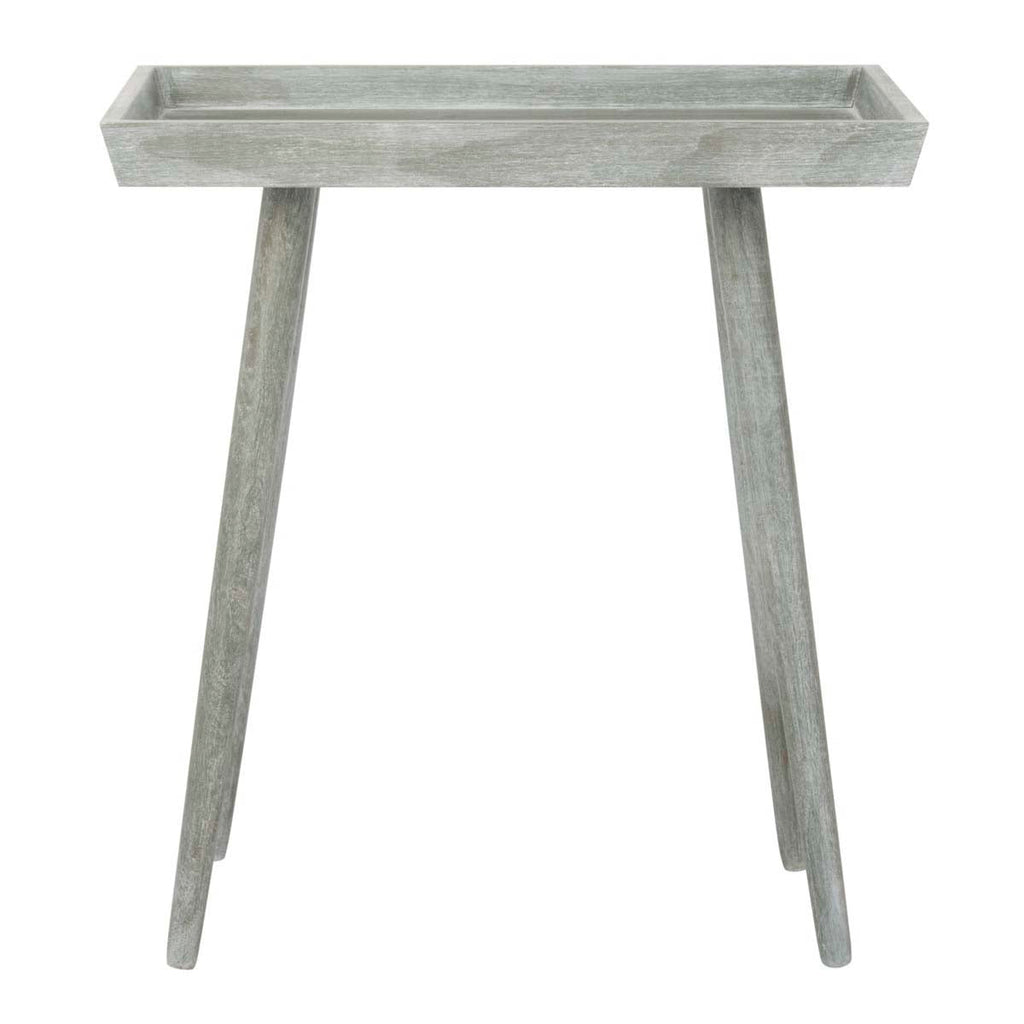 Nonie Tray Accent Table | Safavieh - ACC5701 - Slate Grey
