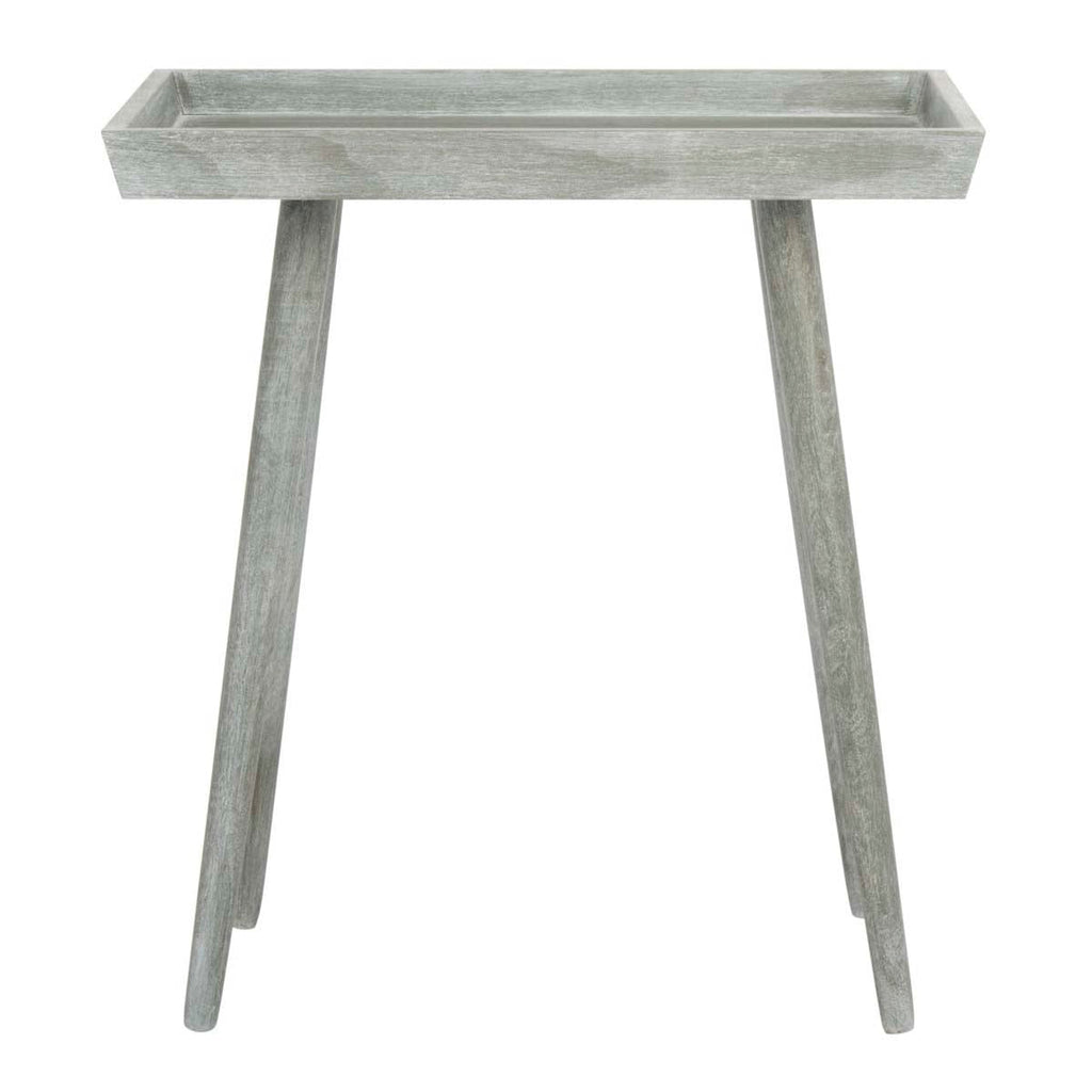Nonie Tray Accent Table | Safavieh - ACC5701 - Slate Grey