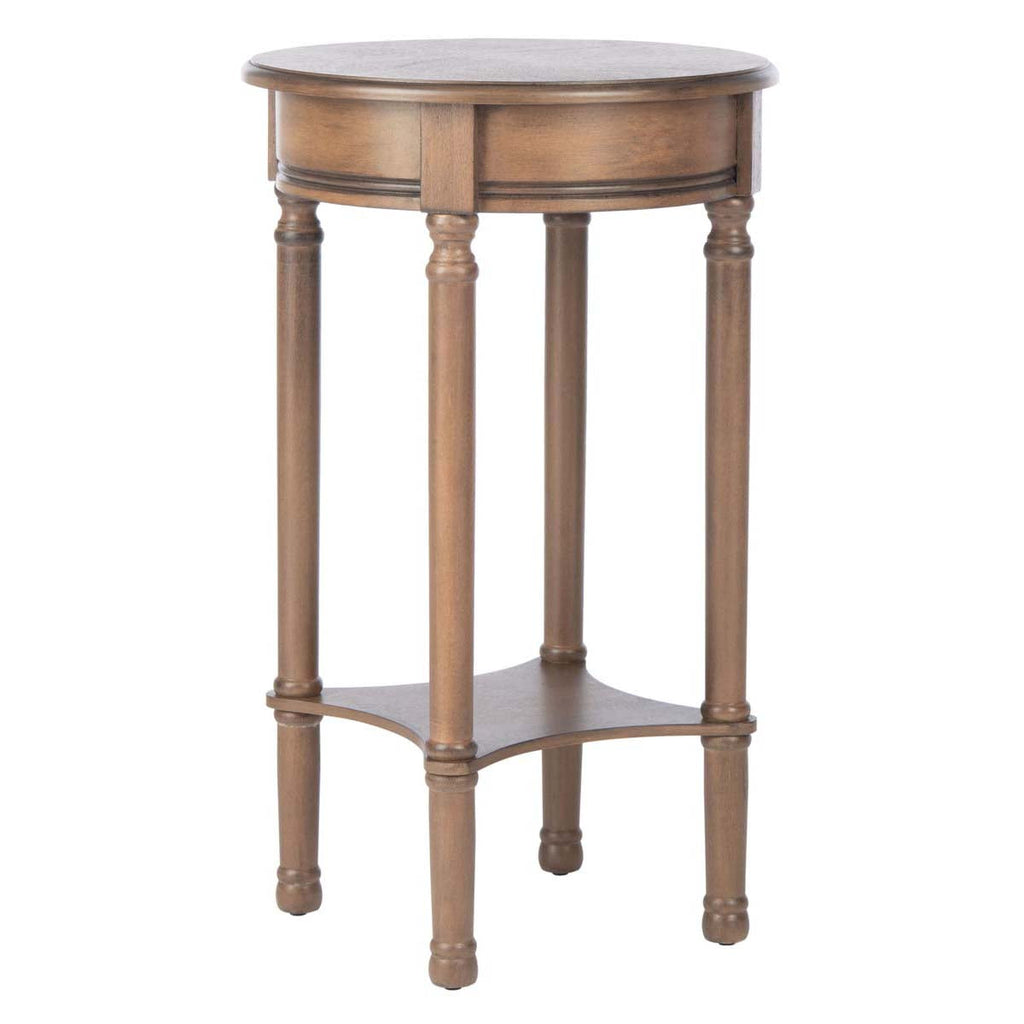 Safavieh Tinsley Round Accent Table-Brown