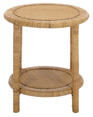 Akane Accent Table With Shelf | Safavieh - ACC6000