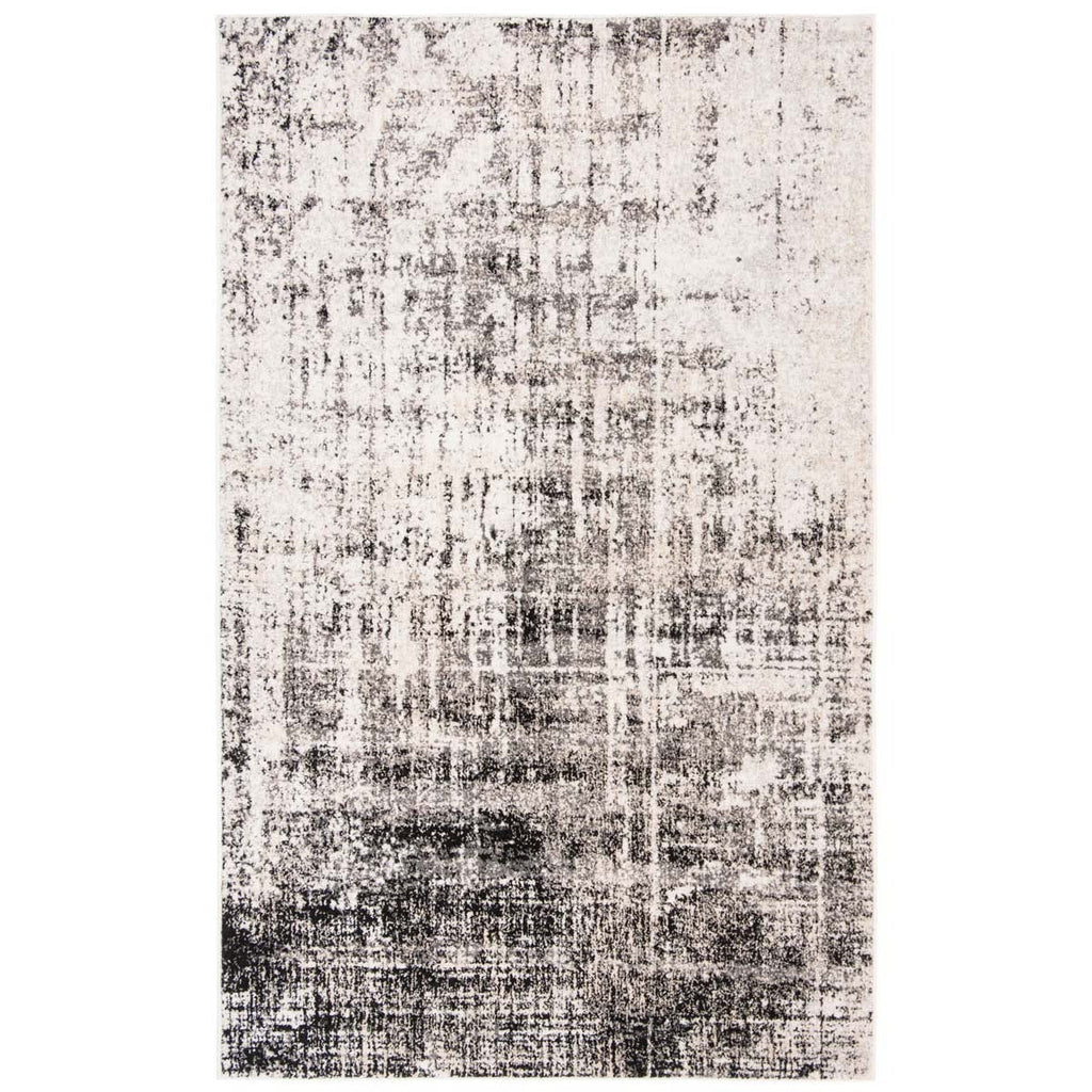 Safavieh Adirondack 207 Rug, Silver, ADR207 - Silver / Black