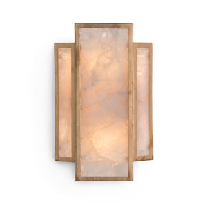 Calcite Panel Two-Light Wall Sconce | John Richard - AJC-8987