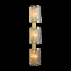 Claritas Three-Light Wall Sconce, Brass | John Richard - AJC-9373