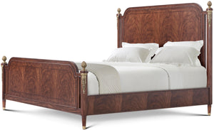 Sunderland Brown Henrietta US King Bed | Theodore Alexander - AL83030