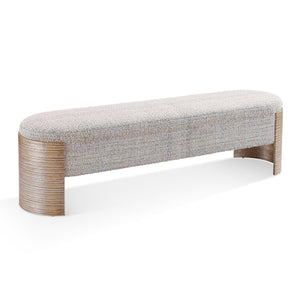Certa Bench, Striated | John Richard - AMF-1852V229B-4071