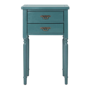 Marilyn End Table With Storage Drawers | Safavieh - AMH6575