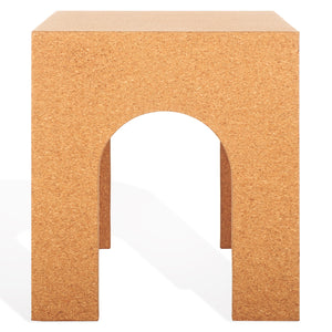 Hansel Cork Accent Table | Safavieh Couture – AMH8358