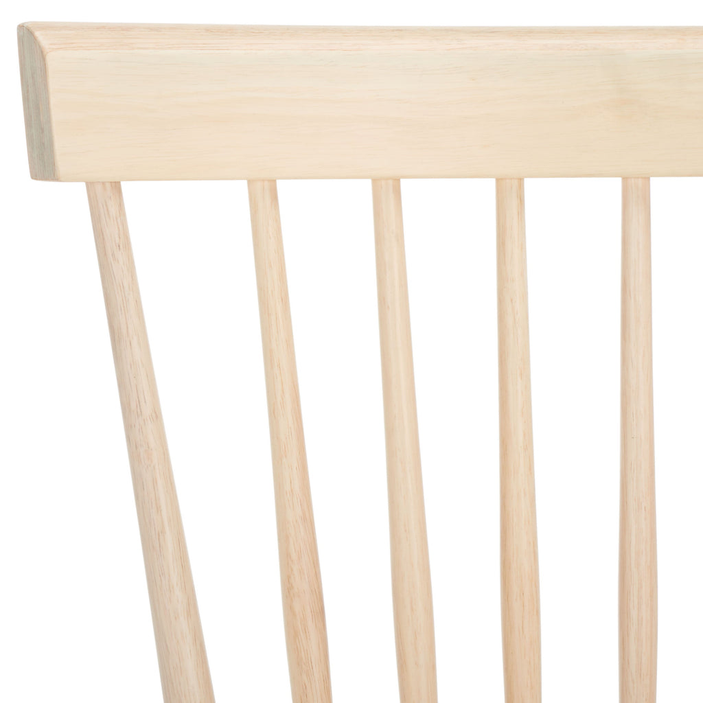 Parker 17''H Spindle Dining Chair (Set Of 2) | Safavieh - White Washed