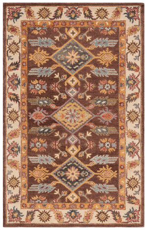 Antiquity Triple Medallion Hand-Tufted Wool Rug | Safavieh - AT502