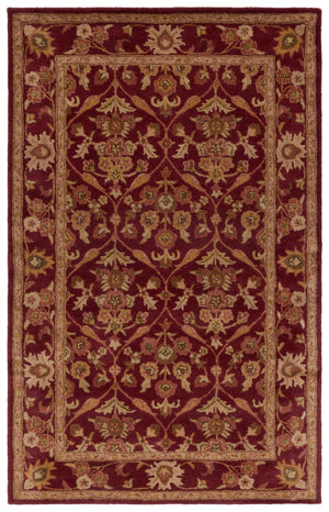 Antiquity Floral Lattice Hand-Tufted Wool Rug | Safavieh - AT51