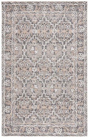 Antiquity Framed Medallion Hand-Tufted Wool Blend Rug | Safavieh - AT551
