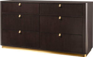 Ellery Dresser - Carob with Natural Bronze | Baker Furniture - BAA3100