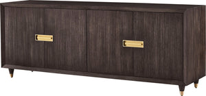 Marais Cabinet - Obsidian with Bronzino | Baker Furniture - BAA3904