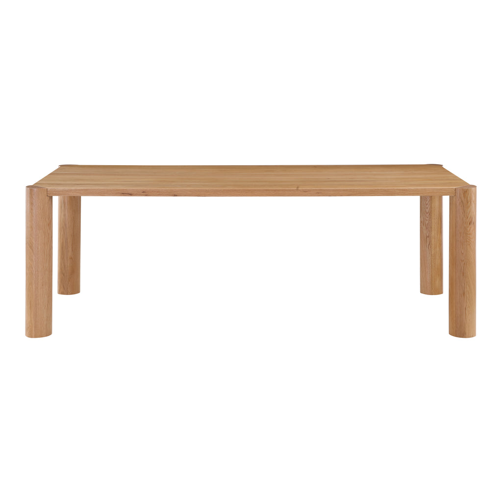 Post Dining Table Small Oak Natural | Moe's Furniture - BC-1111-18