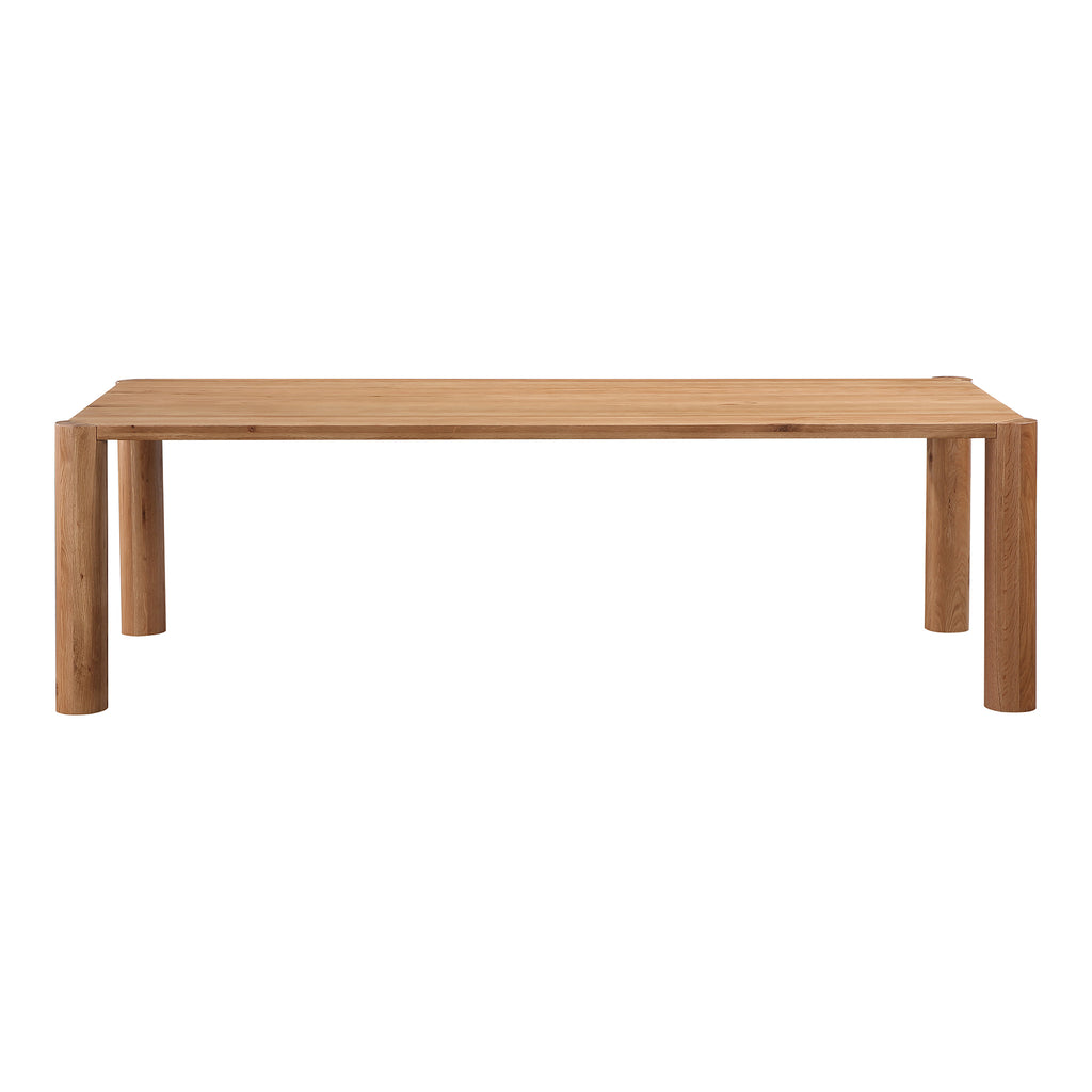 Post Dining Table Large Oak Natural | Moe's Furniture - BC-1112-18