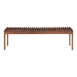 Rohe Walnut Bench Natural | Moe's Home Collection - BC-1114-03