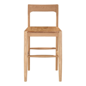 Owing Counter Stool Oak | Moe's Home Collection - BC-1124-24