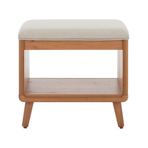 Solo Open Shelf Bench W/ Cushion | Safavieh - BCH5001